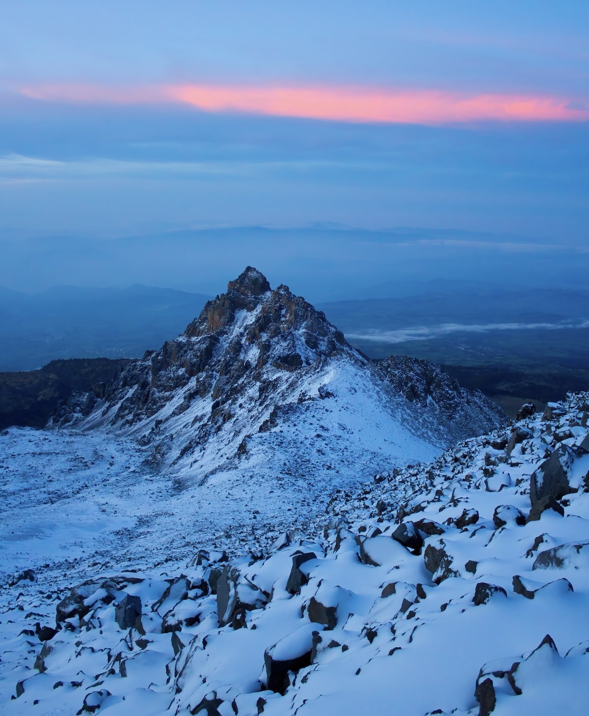 Citlaltépetl is an active volcano, the highest mountain in Mexico.